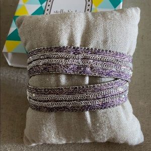 Stella & Dot Edni wrap bracelet